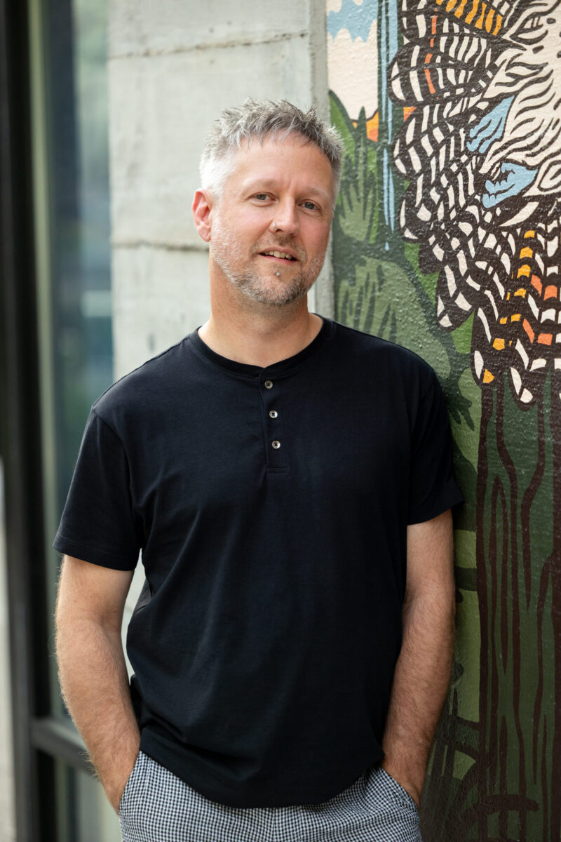 Ryan is dapper in black